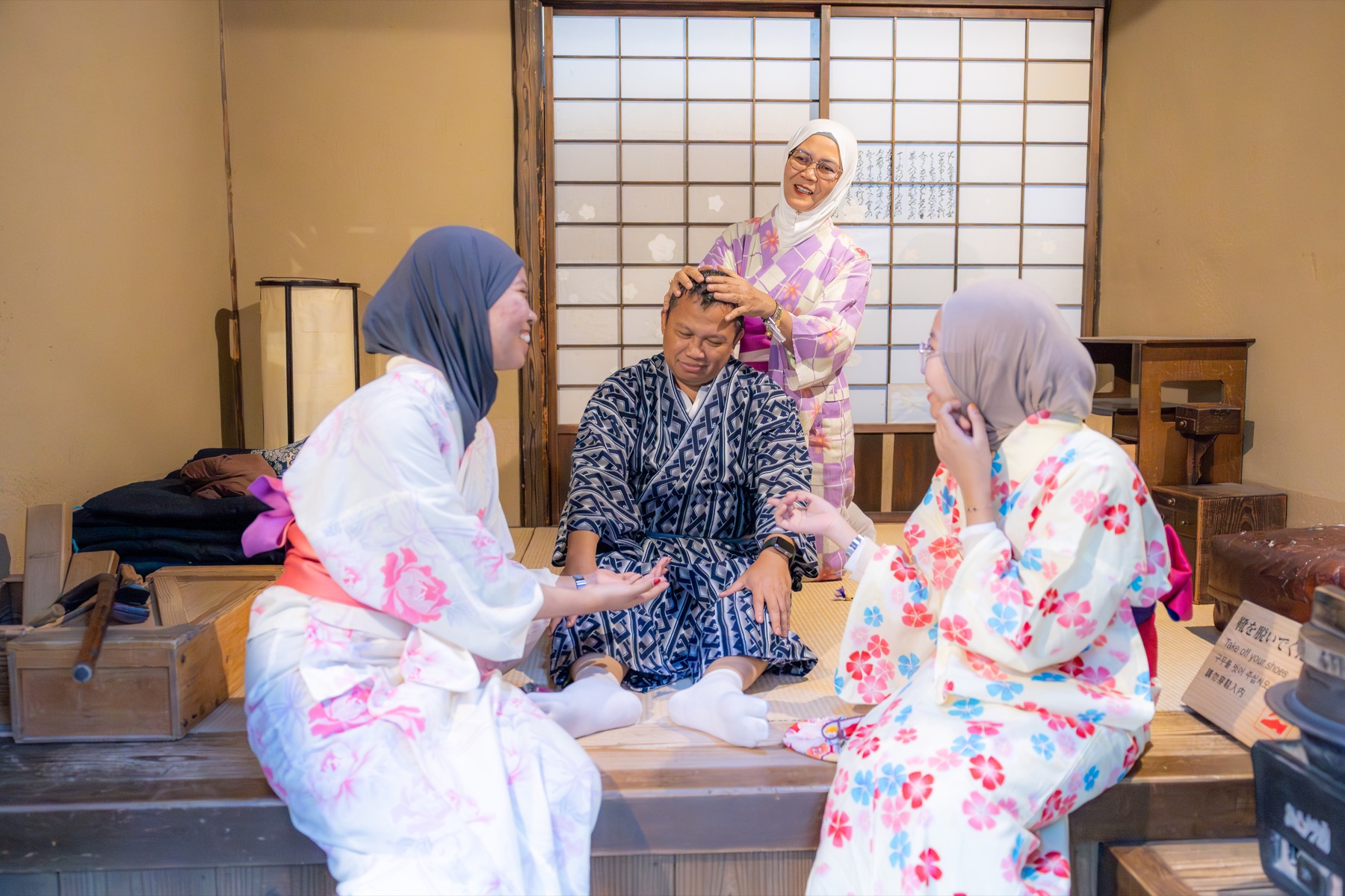 Cultural yukata experience in Japan