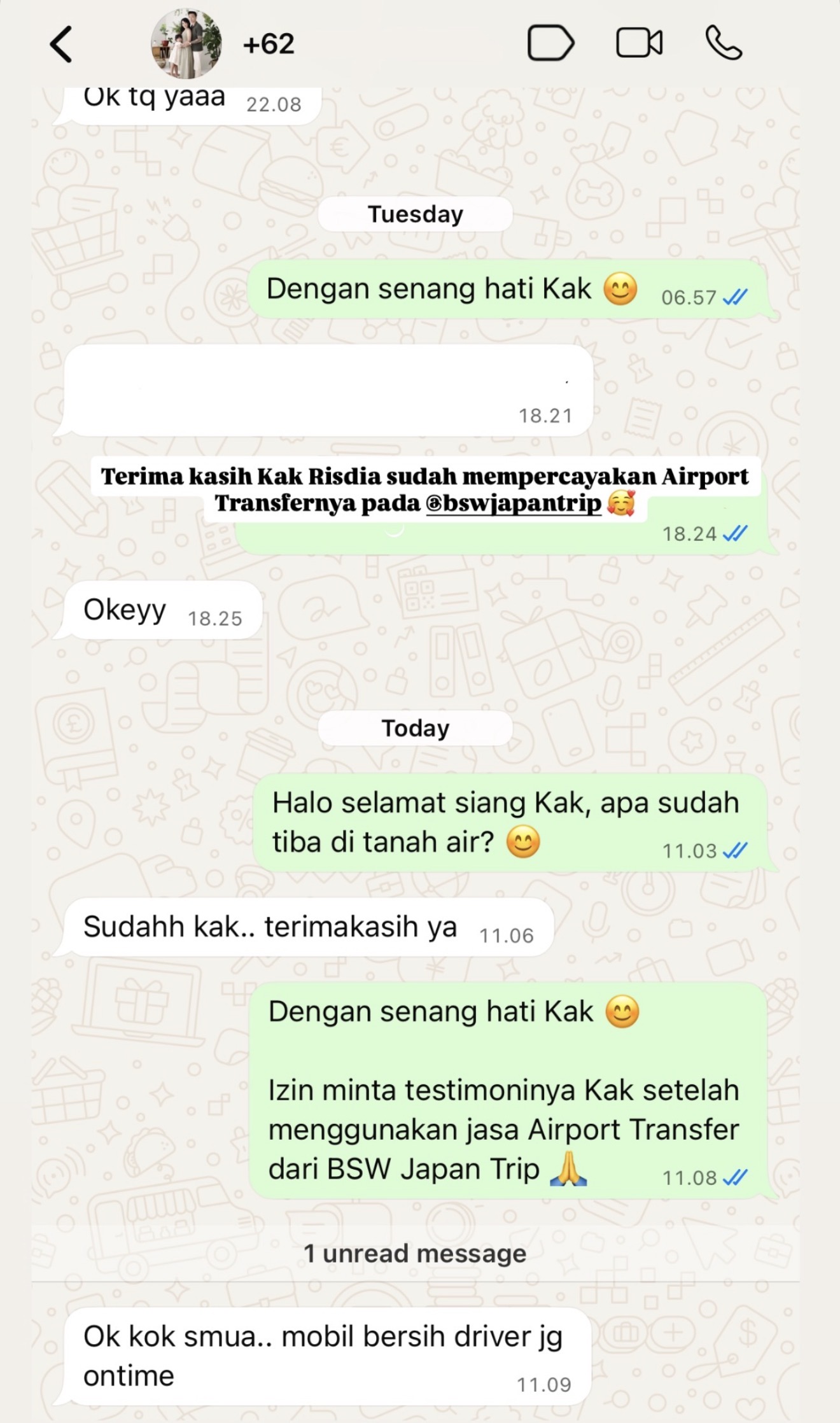 Client testimonial screenshot 06