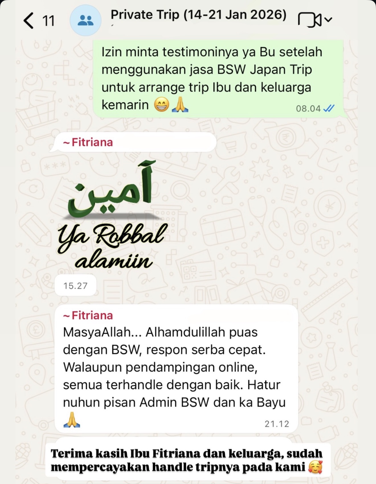 Client testimonial screenshot 07